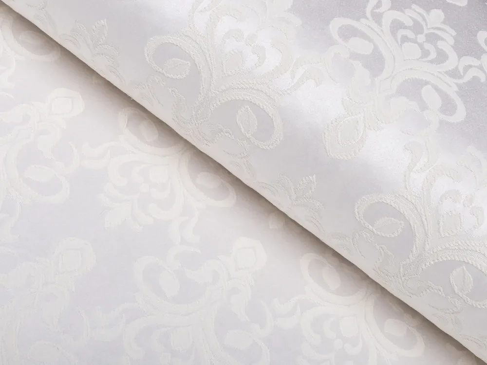 Biante Dekoračný behúň na stôl PM-076 Zámocký vzor na smotanovom 45x120 cm