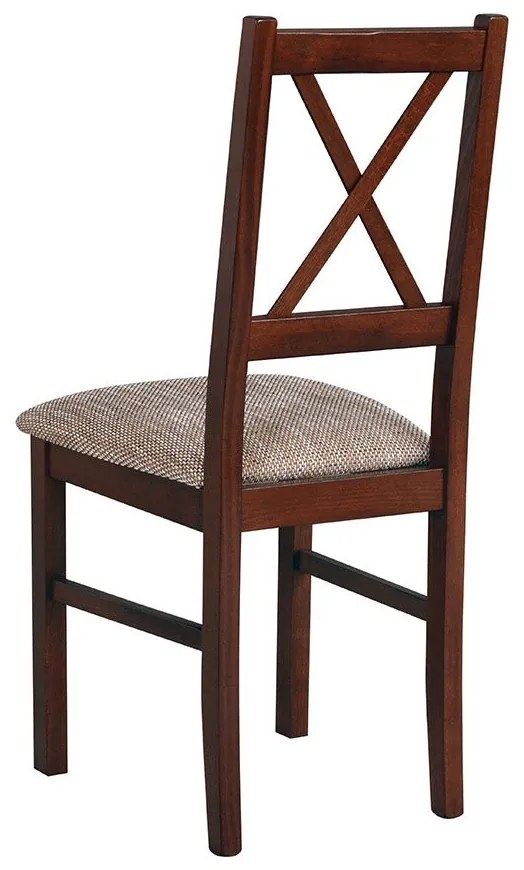 Stolička Zefir X, Morenie: biela, Poťahové látky: Zetta 297