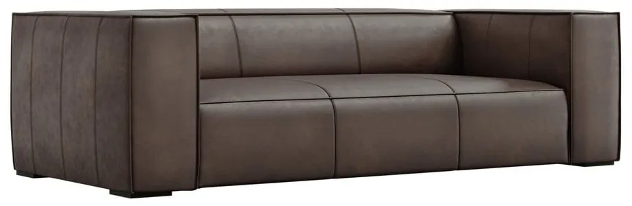 Hnedá kožená pohovka 227 cm Madame - Windsor &amp; Co Sofas