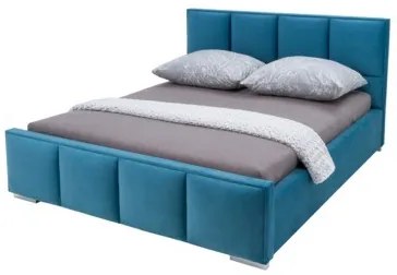 Posteľ FABRIZZIO SQUERE P 160 x 200, s roštom, s úložným priestorom