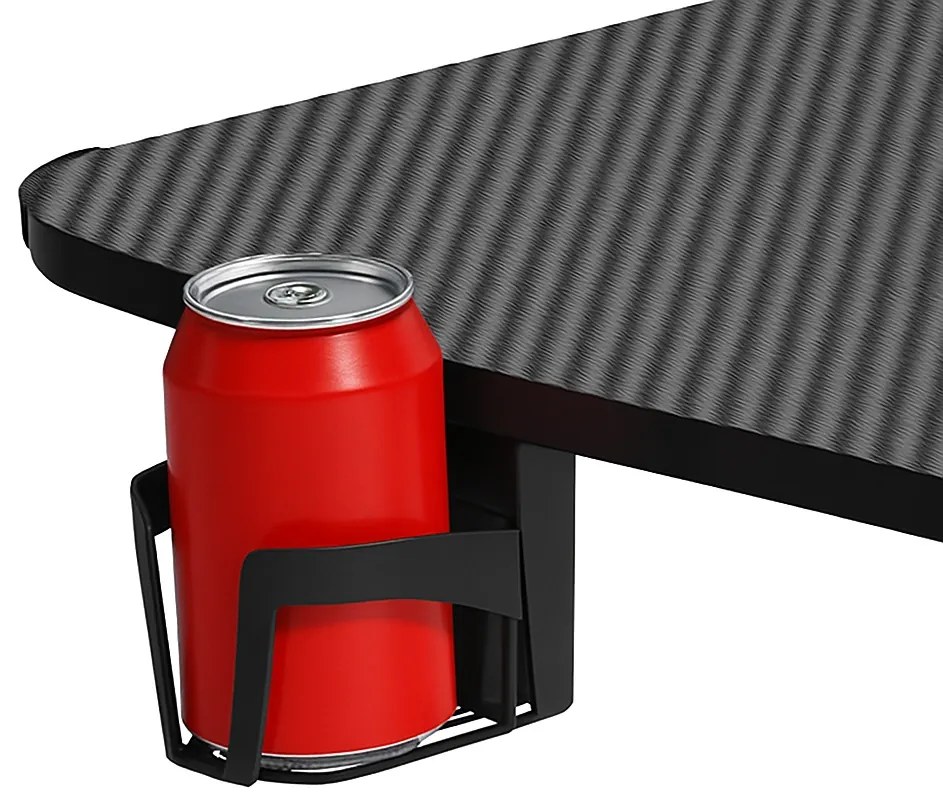 Herný stôl BG01 čierny 120 cm