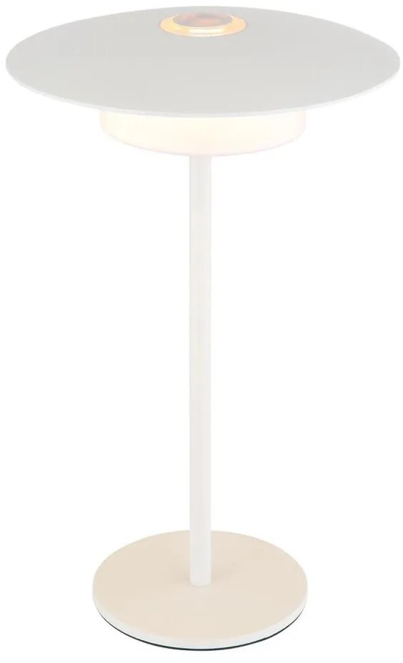 Globo 21024W-LED Nab. dotyk. stol. lampa KYLER LED/3W/3,7V 1800/2700/3000K biela