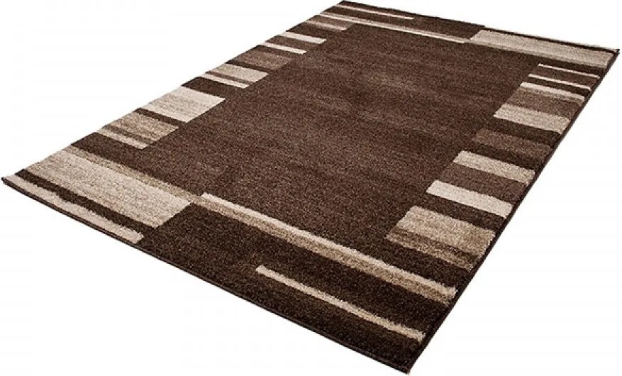 TA Koberec 3438A TMAVOHNEDÉ SARI 3UX Rozmer: 160x220 cm