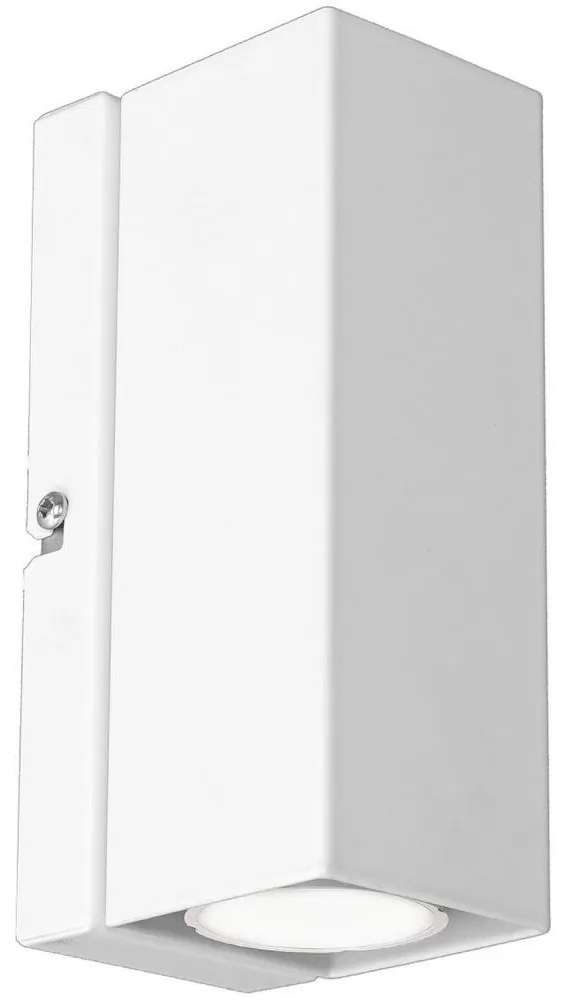 Luminex Nástenné svietidlo WALL 1xGU10/8W/230V biela LU3123