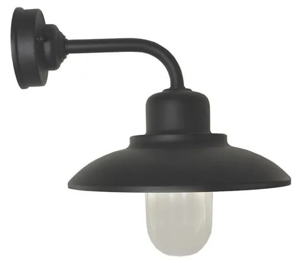 Vonkajšie nástenné svietidlo BARD 1xE27/60W/230V IP44 čierna