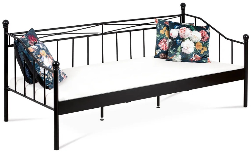 Posteľ 90x200cm BED-1905 BK čierna Autronic