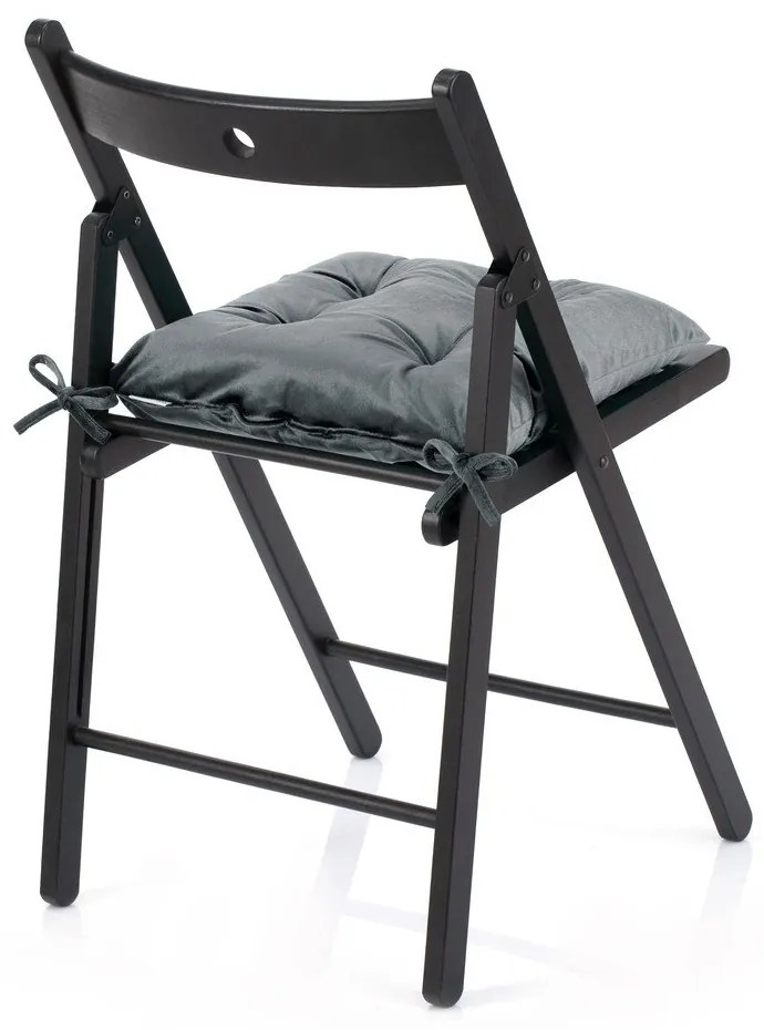 Zamatový sedák 40x40 cm Aleksa – Restilo