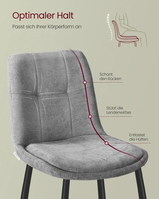 Sada 2 jedálenských stoličiek KDC151G01