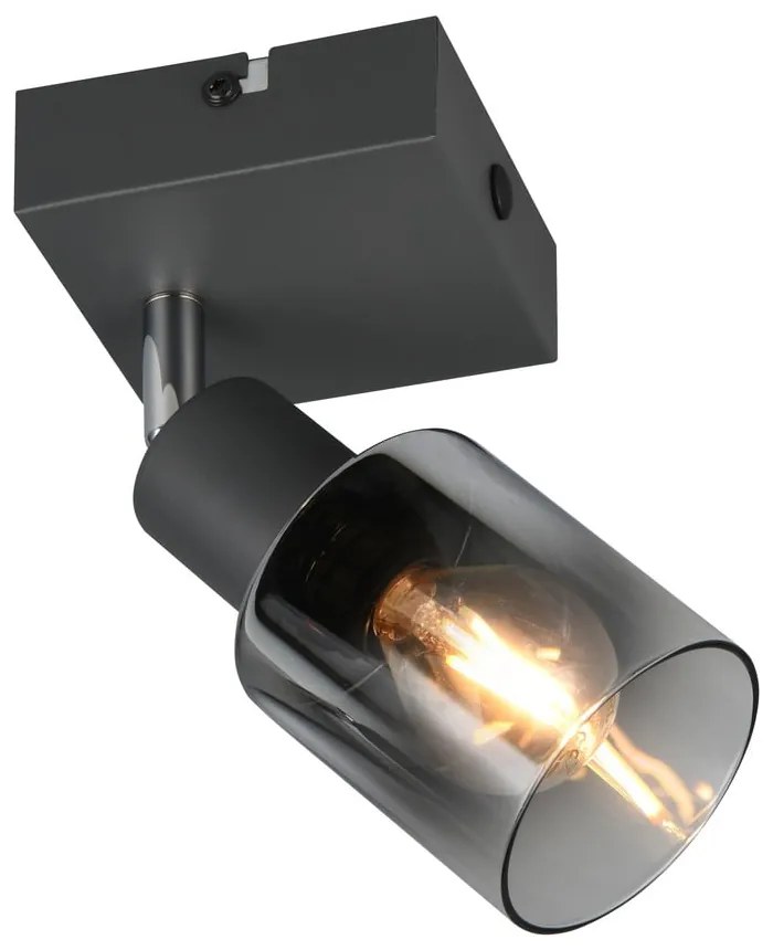 Antracitové bodové svietidlo ø 7 cm Cadiz – Trio