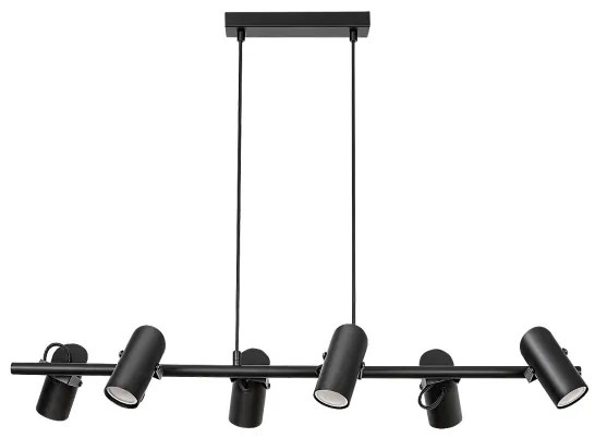 Rabalux 73045 - Luster na lanku MAXIMILIAN 6xGU10/25W/230V