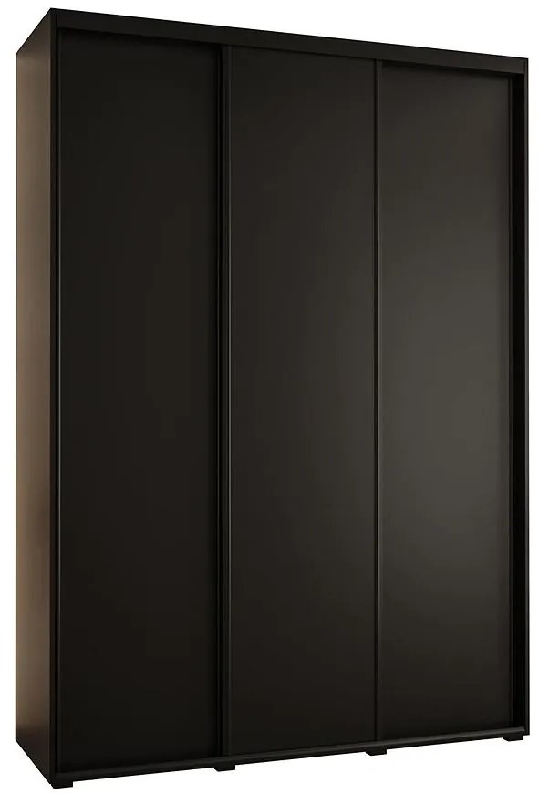 Skriňa 45 Canaris 1 180 čierna/čierna