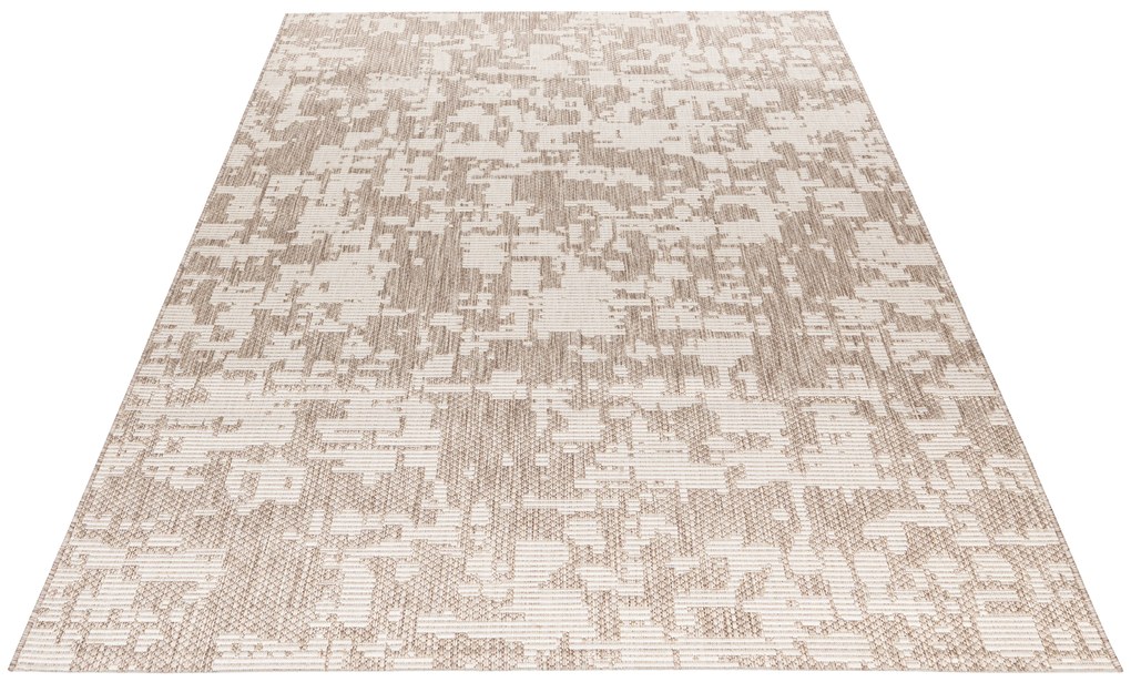 Kusový koberec My Tallinn 542 Taupe - na von aj na doma, 120x170, béžová, chodba / predsieň, Obsession