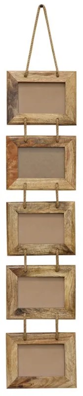 Fotorámčeky 5ks Devi 22x85 indický masív mango Mango natural