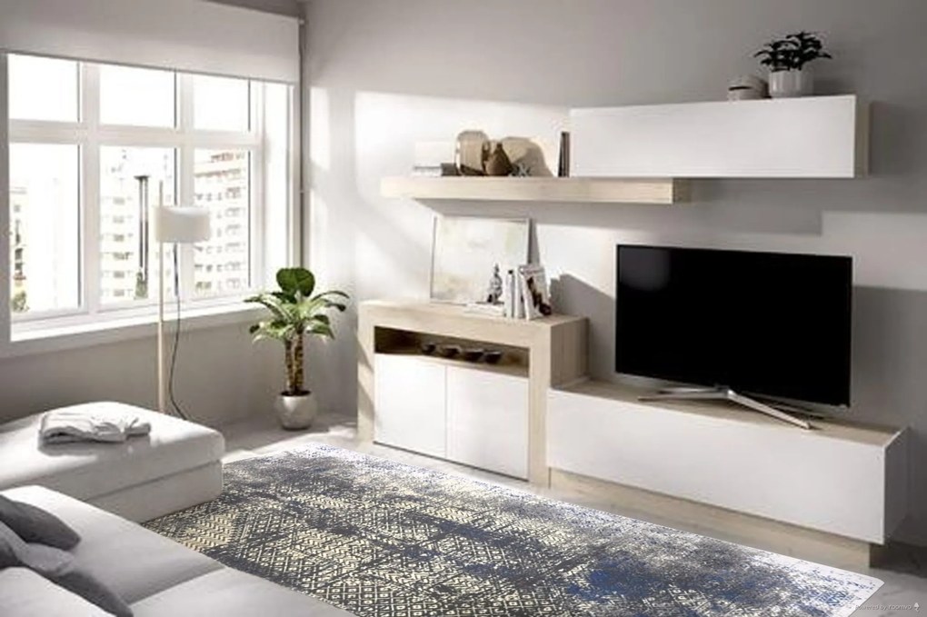Berfin Dywany, Kusový koberec Lexus 9102 Blue, 120x180, modrá, obývacia izba