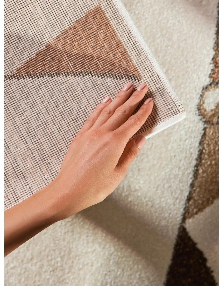 Krémový detský koberec 160x230 cm Walk like an Elephant Rainbow Party – Villeroy&amp;Boch