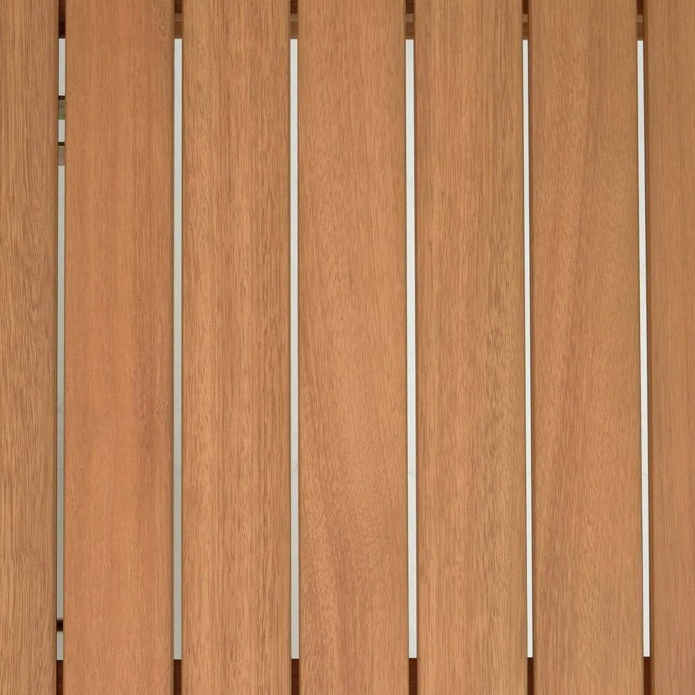 Záhradný jedálenský stôl z masívneho dreva 100x240 cm Hanzel – Kave Home