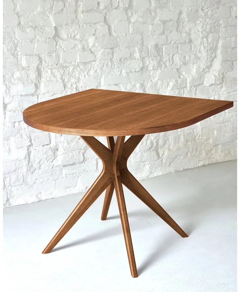 Jedálenský stôl v dekore duba 90x90 cm Jubi – Ragaba