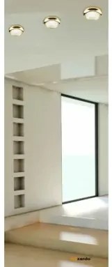 Podľadové svietidlo Biagio zlaté