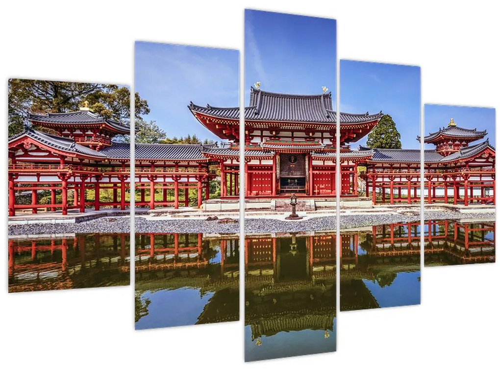 Obraz - Budhistický chrám (150x105 cm)