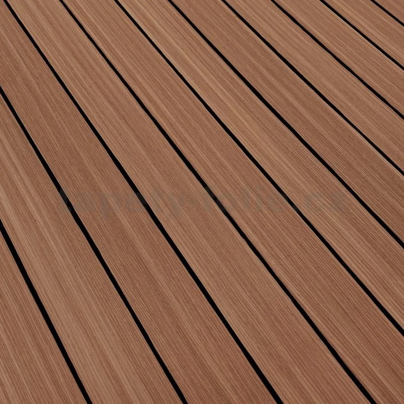 Samolepiace lamely na stenu L03, cena za kus, rozmer 100 cm x 60 cm, tmavo hnedé, IMPOL TRADE