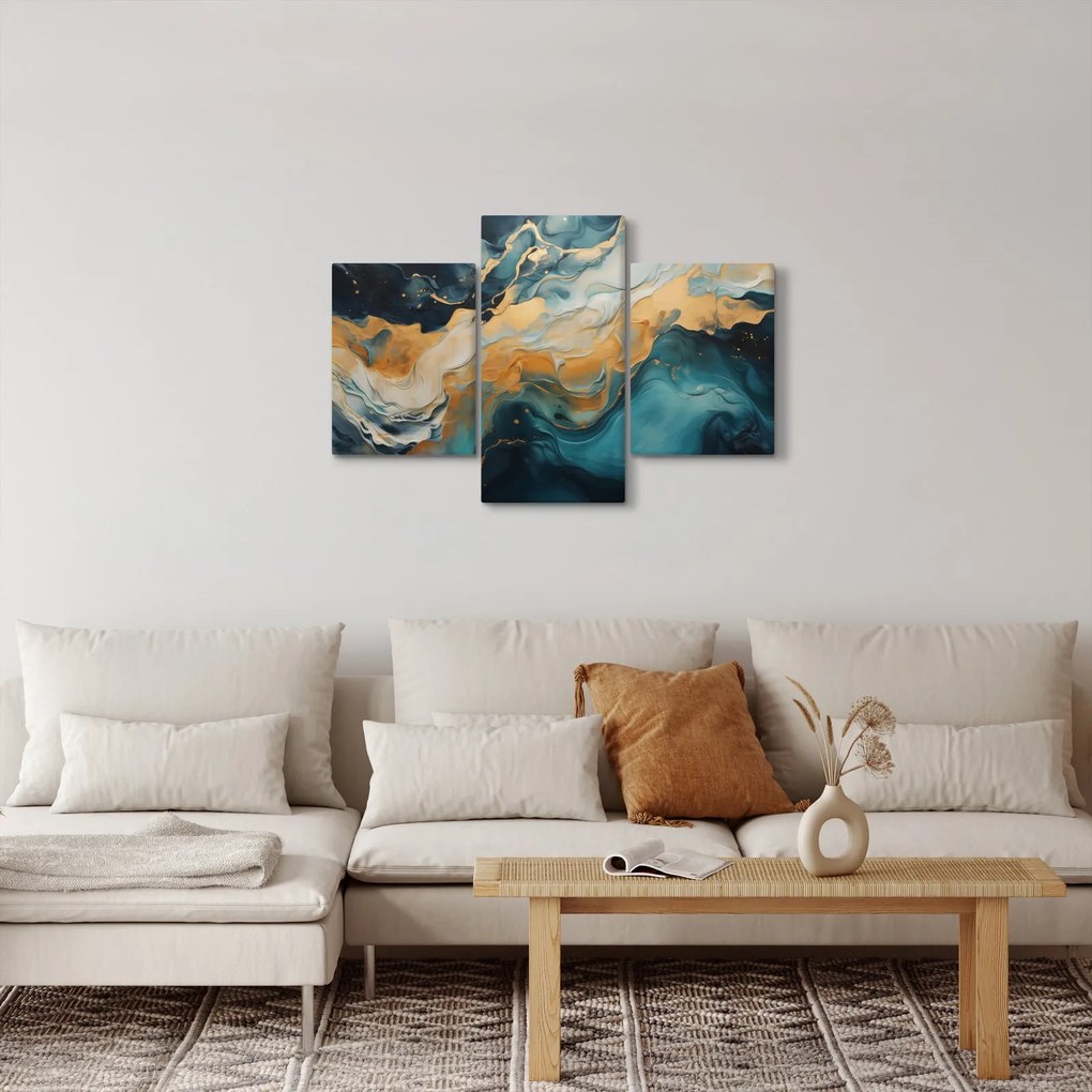 Obraz - Abstrakcia (90x60 cm)