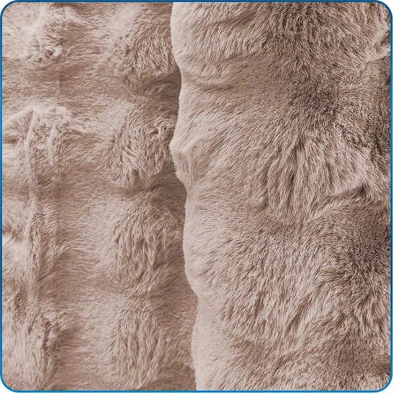 TZ Béžový obdĺžnikový koberec Rabbit Bubble Rozmer: 80x150 cm