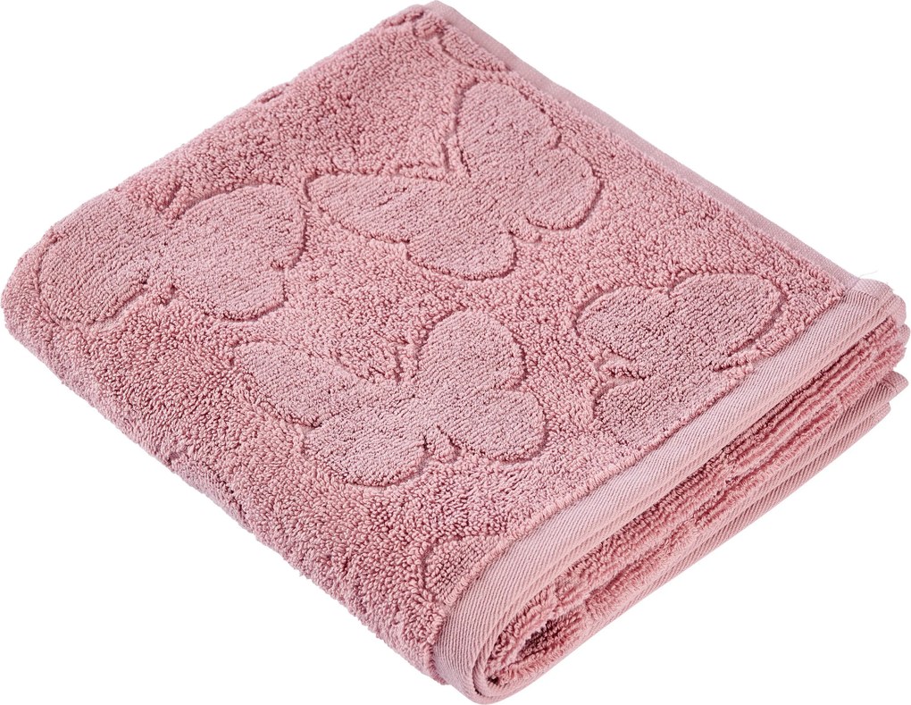 XXXLutz UTERÁK NA RUKY, 50/100 cm, ružová Esposa - Kúpeľňový textil - 006792016303