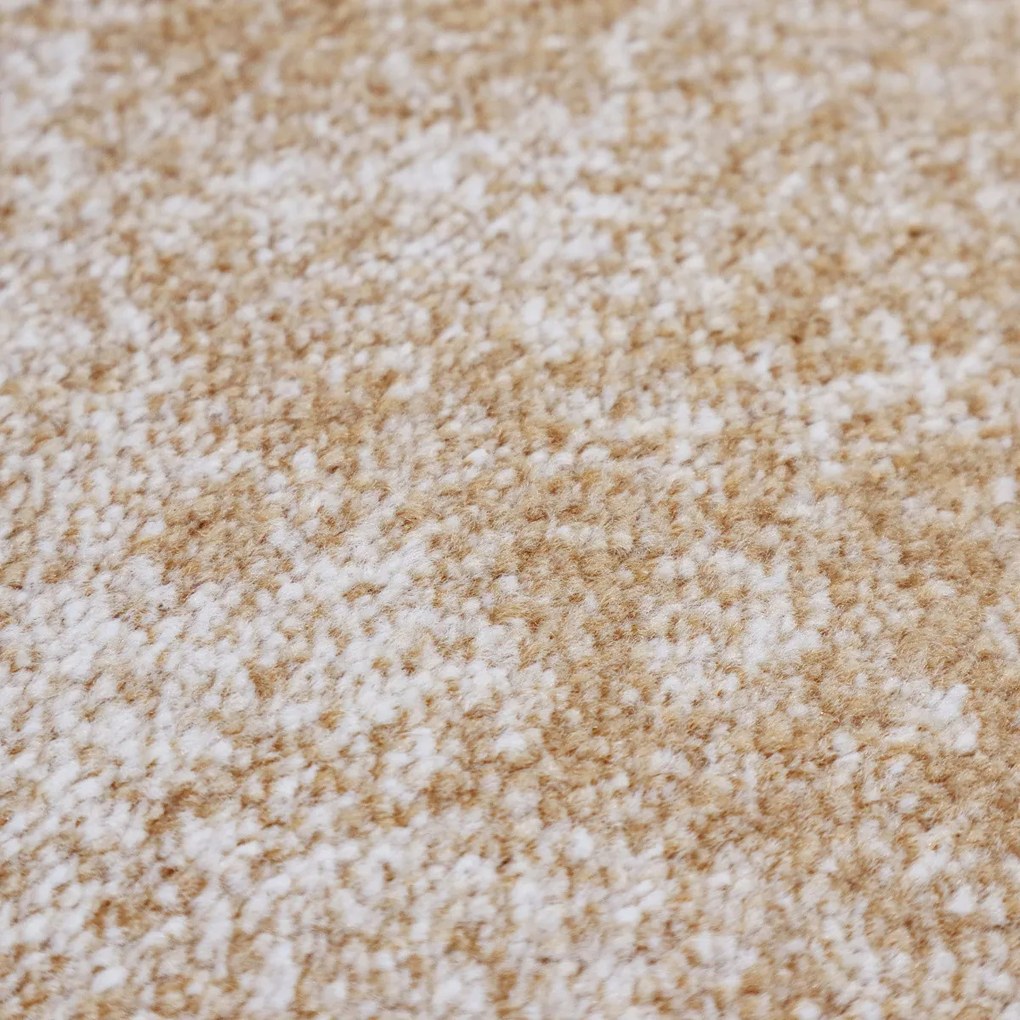 Metrážny koberec Milano 64 žltý, na mieru, šíře 4m,5m, žltá, filc, detská izba, Spoltex