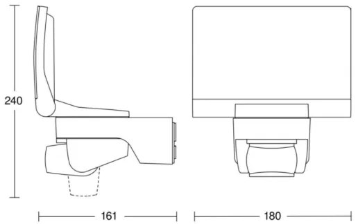 STEINEL 030056 - LED reflektor so senzorom XLED Home 2 XL LED/20W/230V IP44
