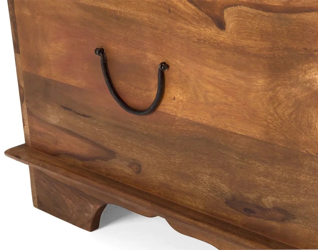 furniture-nabytek.cz - Masivní konferenční stolek Merlin II z palisandru, lakovaný, hnědý – 110×60×45 cm