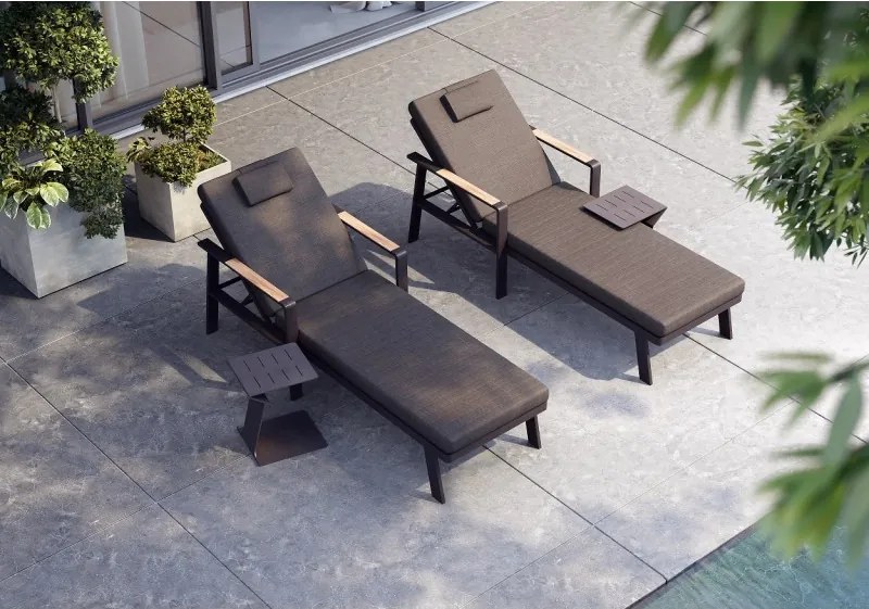 NOFI Ležadlo - čierne