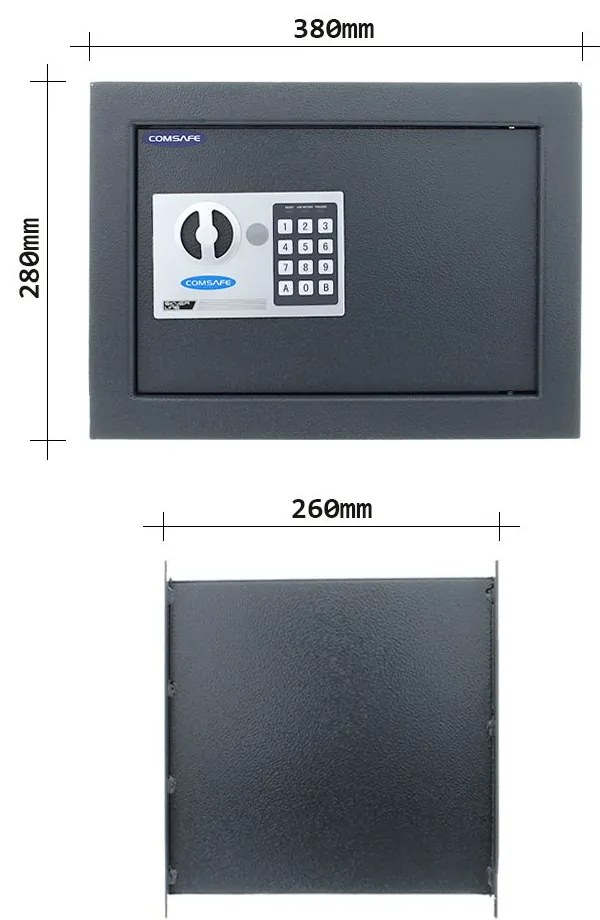 Comsafe Stenový sejf elektronický WALLMATIC 2, 18 l