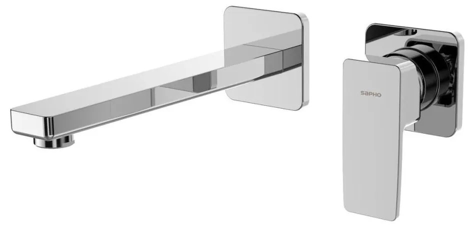 Sapho - Umývadlová batéria pre podomietkovú inštaláciu TURSI lesklý chróm