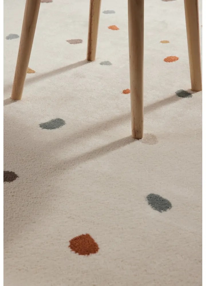 Krémový detský koberec 120x170 cm Funny Dots – Hanse Home