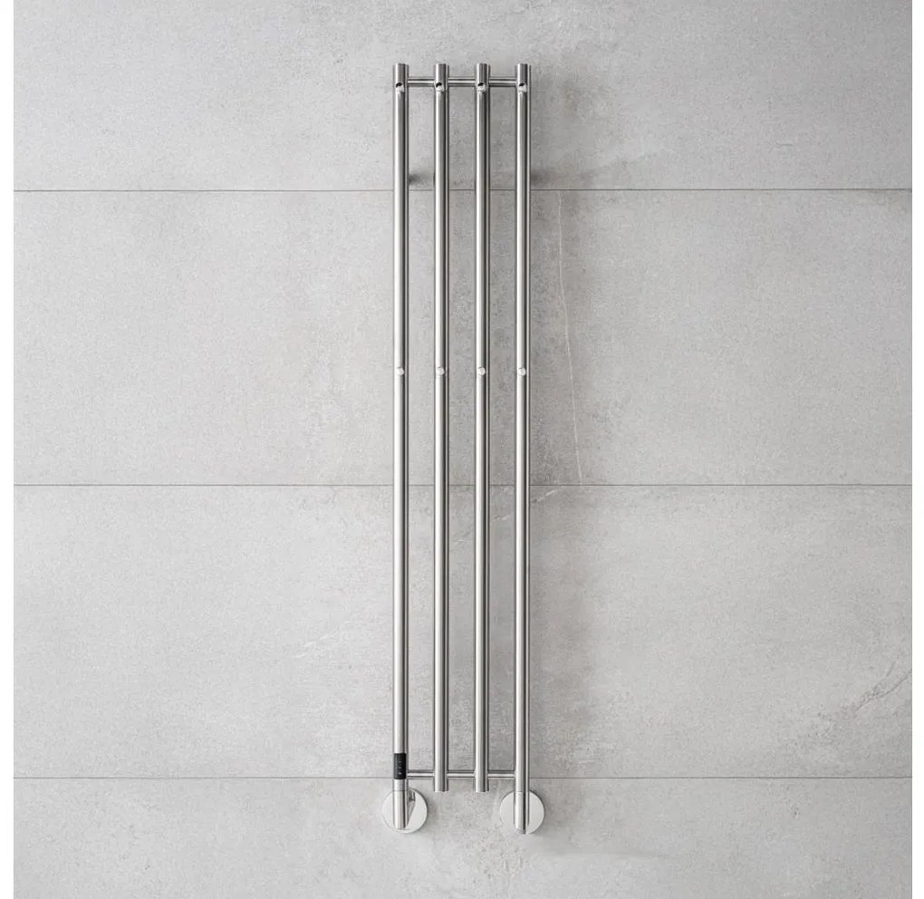 P.M.H. MO1SS-LK - Elektrický sušiak na uteráky MONA 93W/230V 153,3 cm IP44 nerez