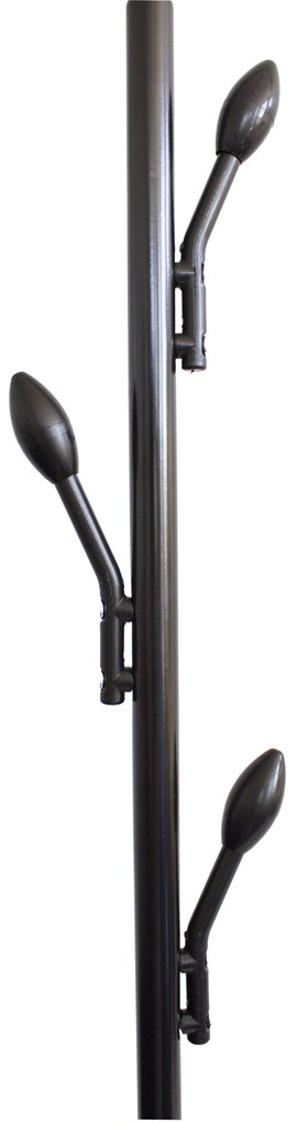 Wellhox 2-policový vešiak na kabáty s kolieskami