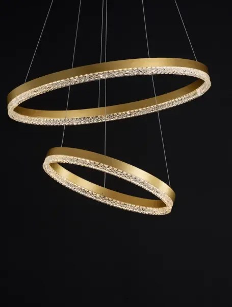 LED luster Adria 2 zlaté