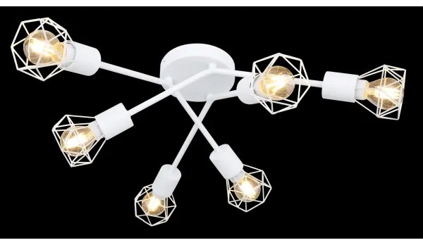 Globo 54802W-6 - Prisadený luster XARA 6xE14/40W/230V