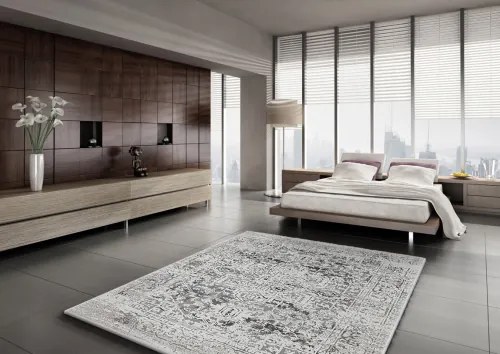 Koberce Breno Kusový koberec BOHO 37/VGW, sivá, viacfarebná,140 x 200 cm