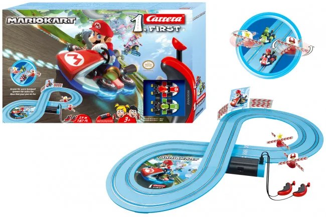 Pretekárska dráha Carrera First 20063026 Mario Kart 2,4m