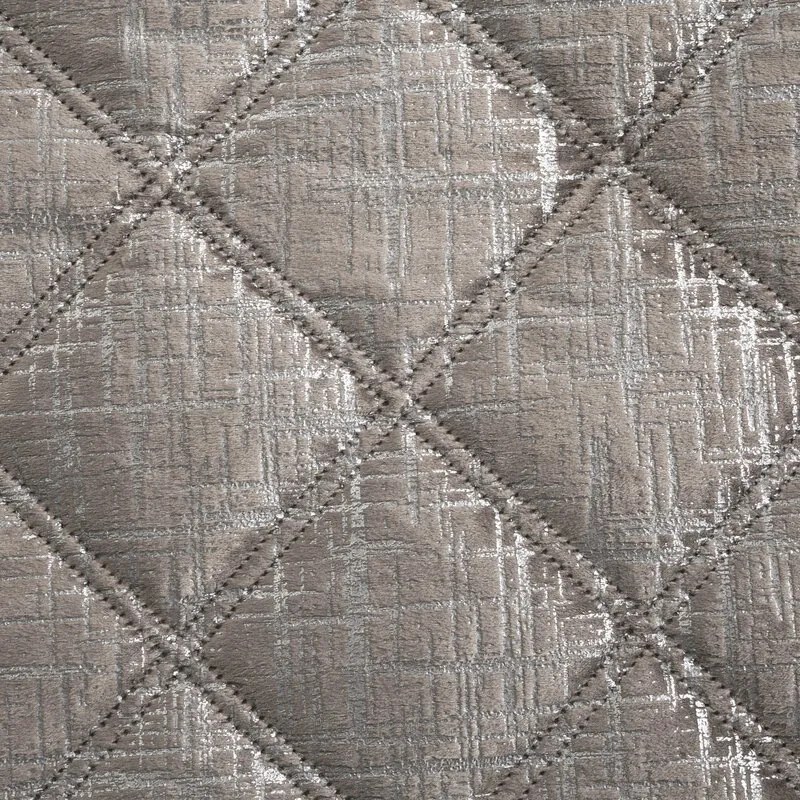 Dekorstudio Zamatový prehoz na posteľ BLINK 6 v béžovej farbe Rozmer prehozu (šírka x dĺžka): 200x220cm