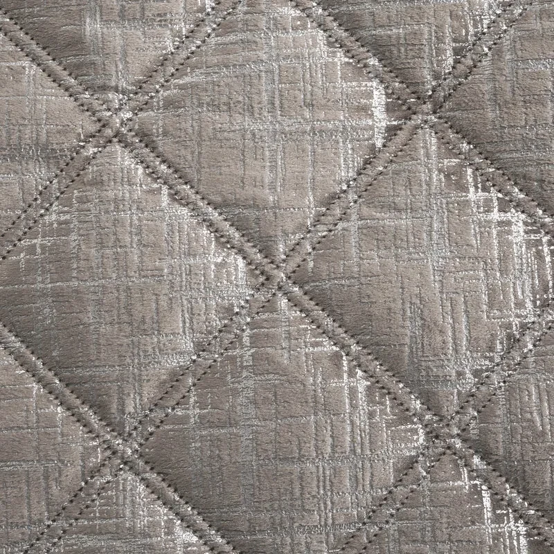 Dekorstudio Zamatový prehoz na posteľ BLINK 6 v béžovej farbe Rozmer prehozu (šírka x dĺžka): 220x240cm