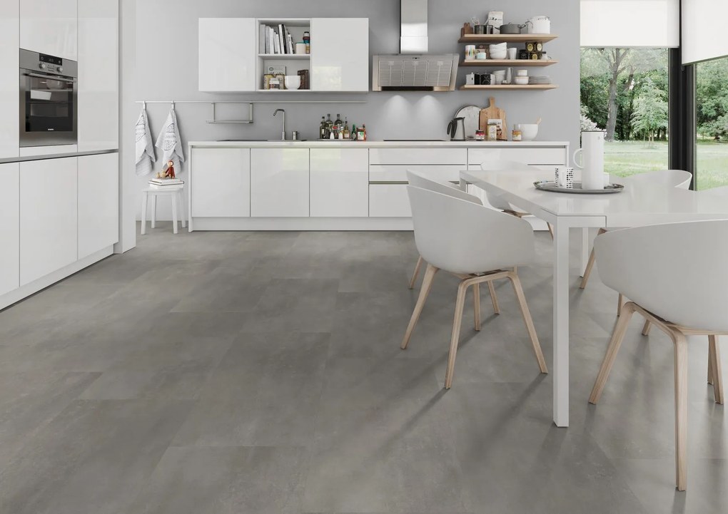 Oneflor Vinylová podlaha lepená ECO 55 070 Cement Natural - Lepená podlaha