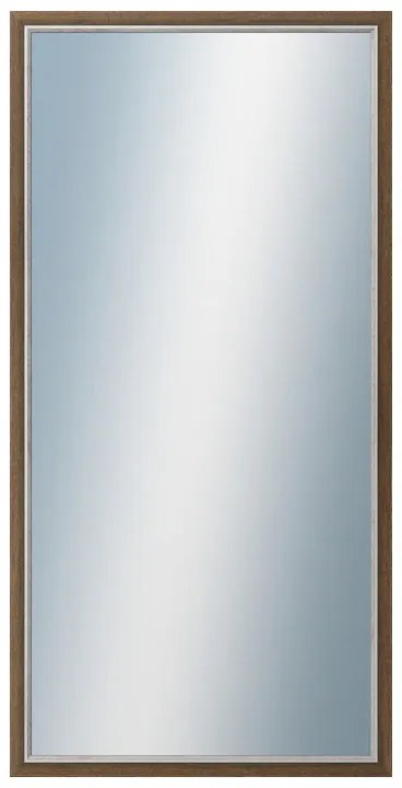 DANTIK - Zrkadlo v rámu, rozmer s rámom 60x120 cm z lišty TAIGA sv.hnedá (3106)