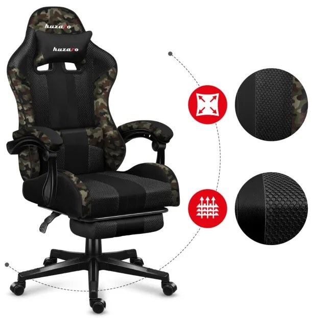 Herná stolička Force - 4.7 Camo Mesh