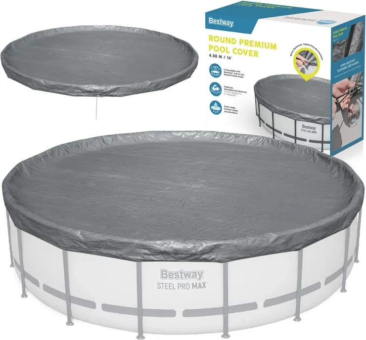 Plachta na bazén Bestway 488 cm PREMIUM LINE 58952