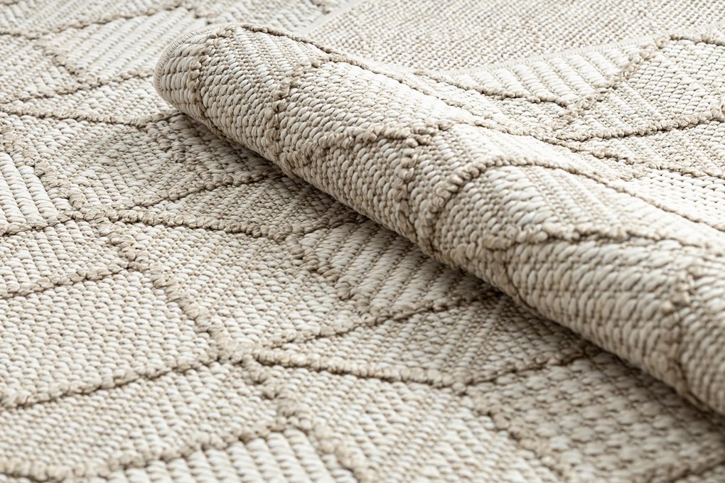 Koberec JERSEY 19231 bežový -  BOHO