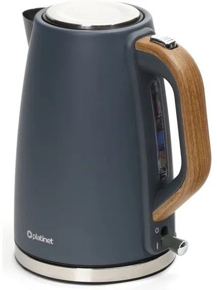 Rýchlovarná kanvica 1,7 l 2400W/230V nerez/šedá