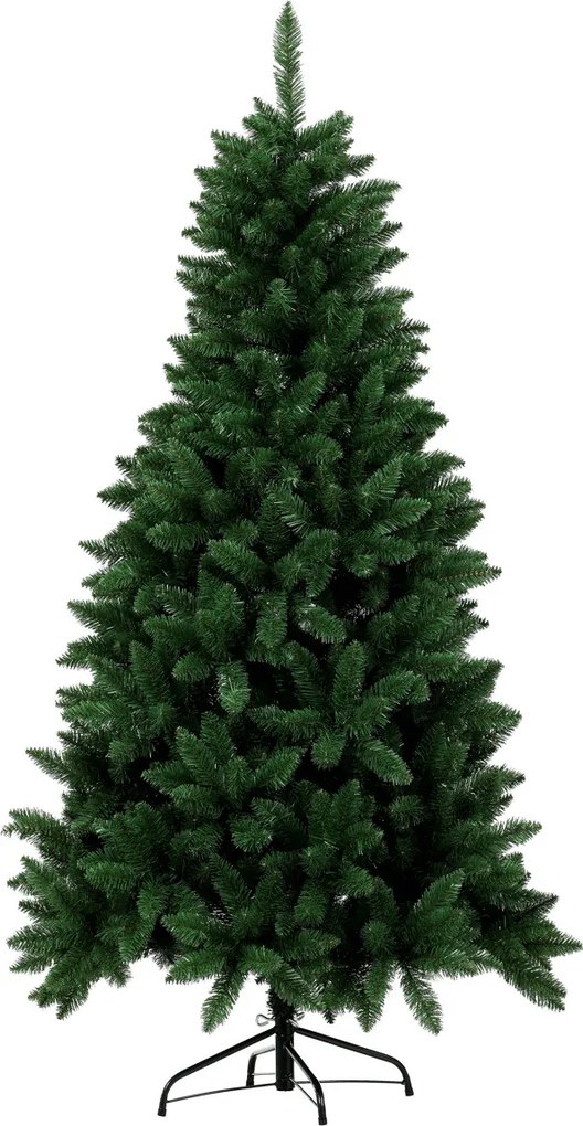 Strom vianočný - umelý smrek, 180 cm, zelený Farba: Zelená