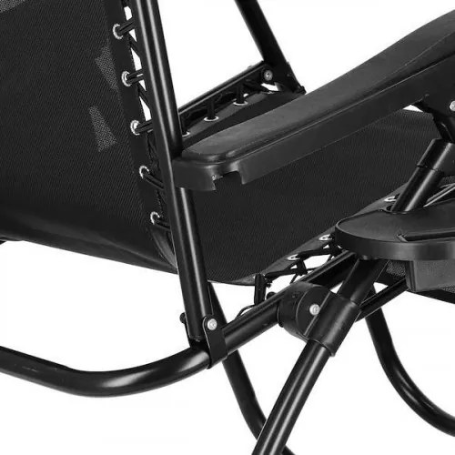 Záhradné lehátko so strieškou SPRINGOS GC0003